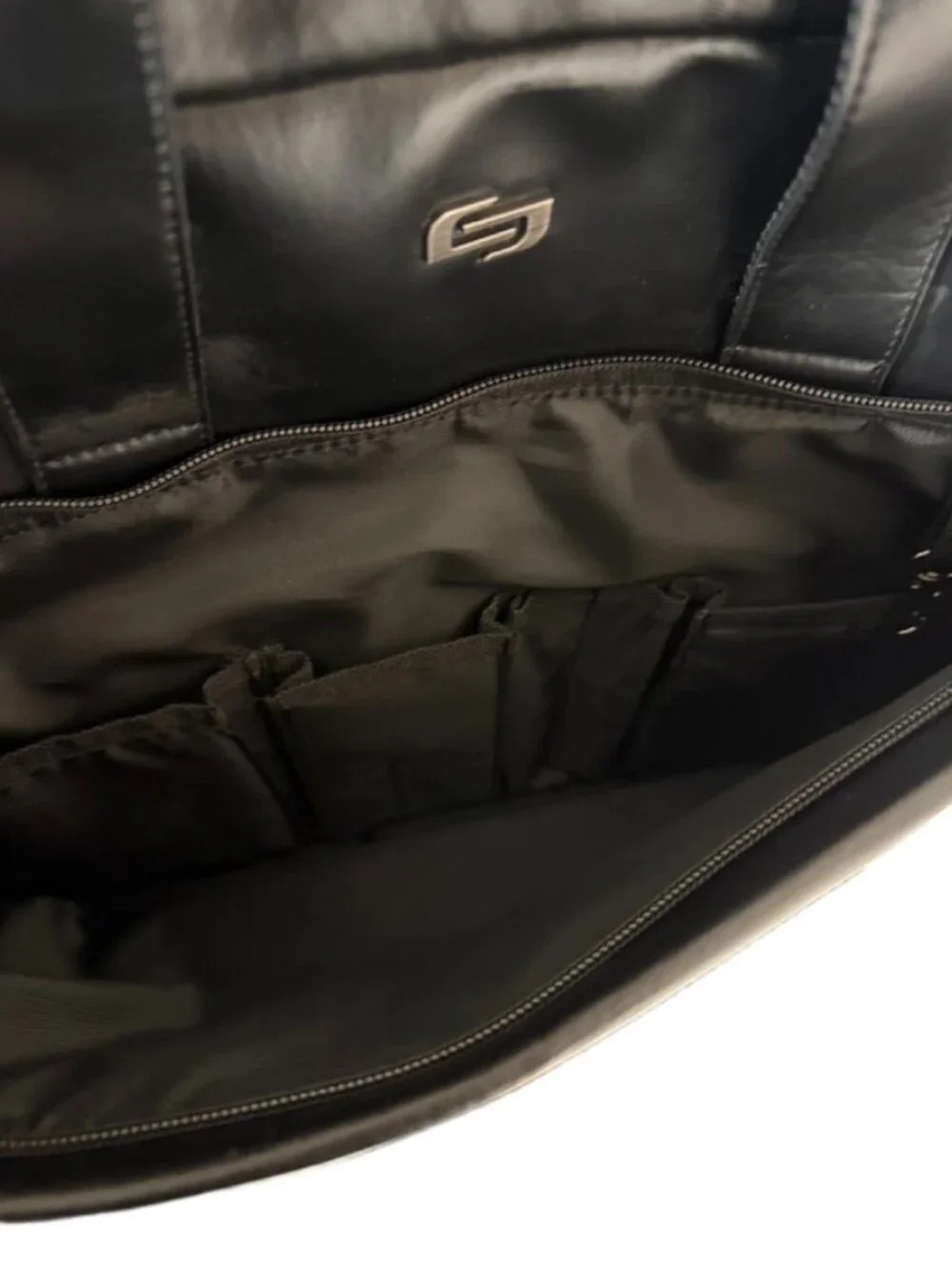 NWT Solo NY Murray Slim Brief Laptop Bag No Shoulder Strap